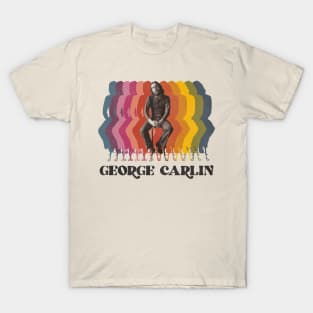 George Carlin Retro Fade T-Shirt